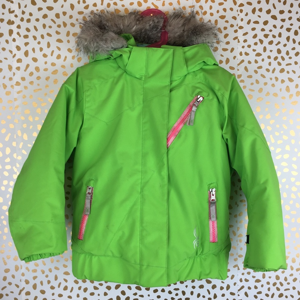 Girls Sypder Bitsy Lola Ski Coat Sz 5